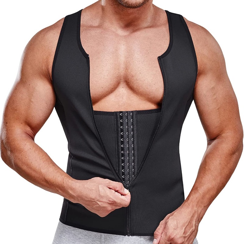 Qtree Men's Slimming Sauna Tan - đánh giá và giá Crossfit Weight Vest