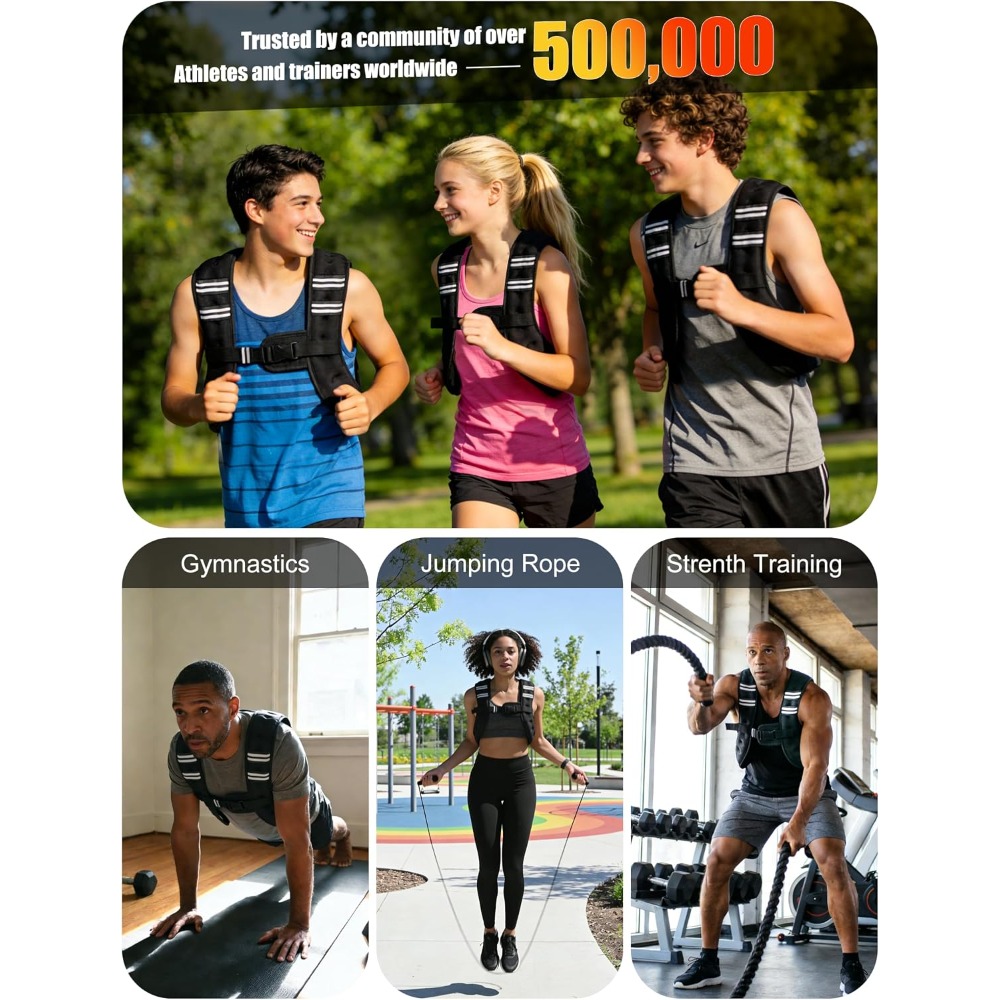 Fitness Weighted Vest Pre-Fill - đánh giá và giá Crossfit Weight Vest