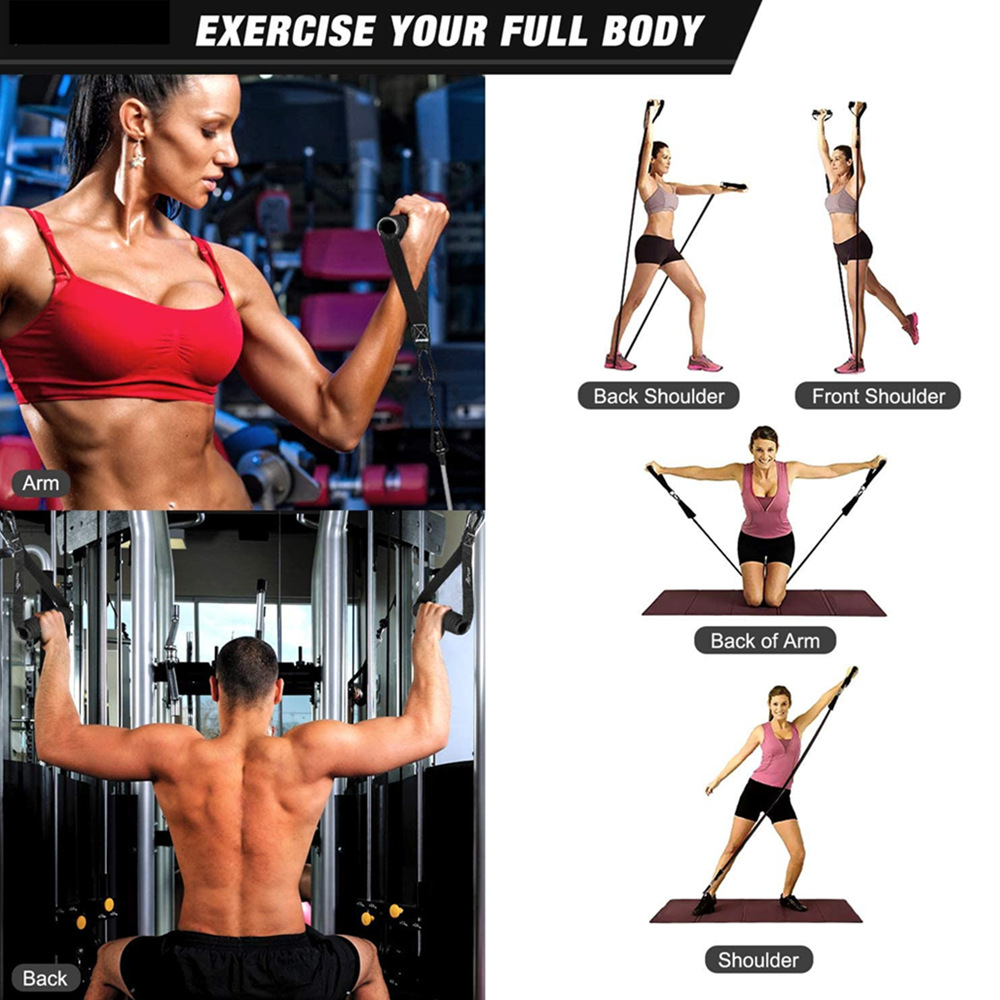 Tập Gym Thể Hình Dây Đàn Hồi C - đánh giá và giá Crossfit Workout With Equipment
